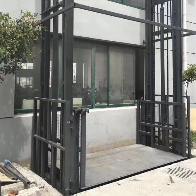 二道5吨室外升降货梯